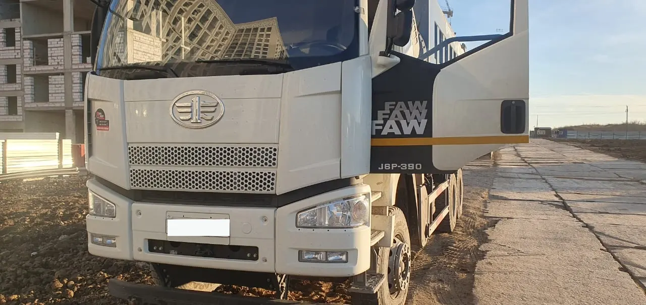 Пример установки на Грузовик FAW J6P-390